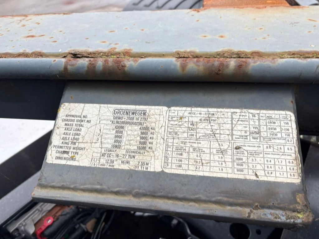 Groenewegen Container 20xft 1x 40ft