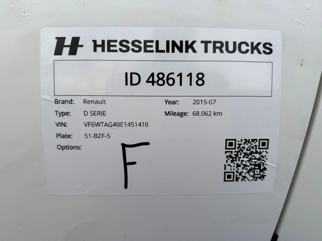 Renault D180 Koffer 68.062KM!