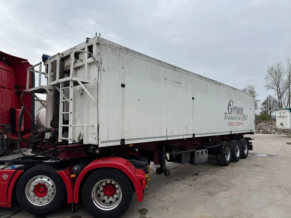 Van Hool SK307/27 60m3 2 Graanluiken Trommelrem Opbergkist NL Trailer APK/TUV 04-03-2027