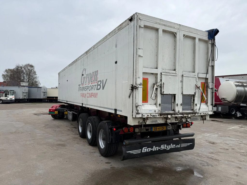 Van Hool SK307/27 60m3 2 Graanluiken Trommelrem Opbergkist NL Trailer APK/TUV 04-03-2027