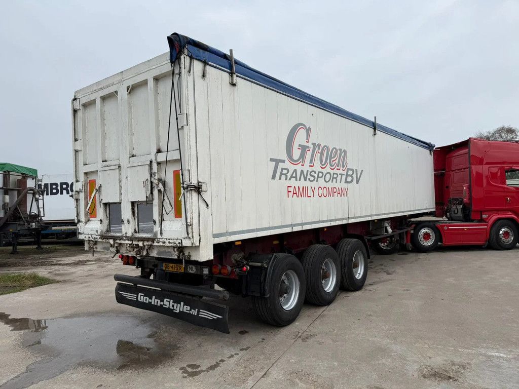 Van Hool SK307/27 60m3 2 Graanluiken Trommelrem Opbergkist NL Trailer APK/TUV 04-03-2027