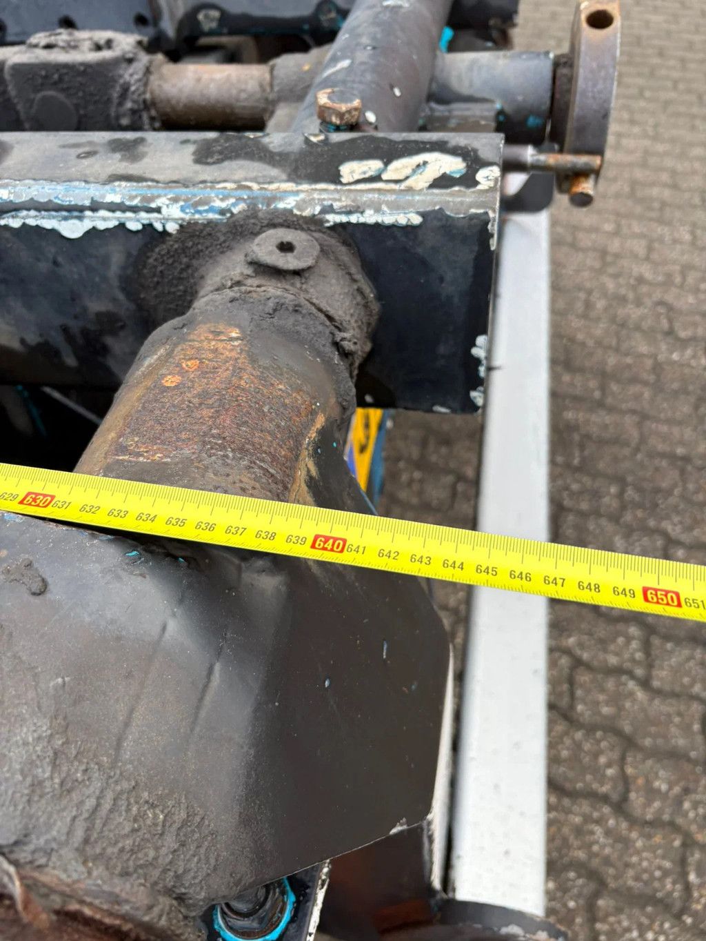 Floor Kiepende containeraanhangwagen APK 08-2026