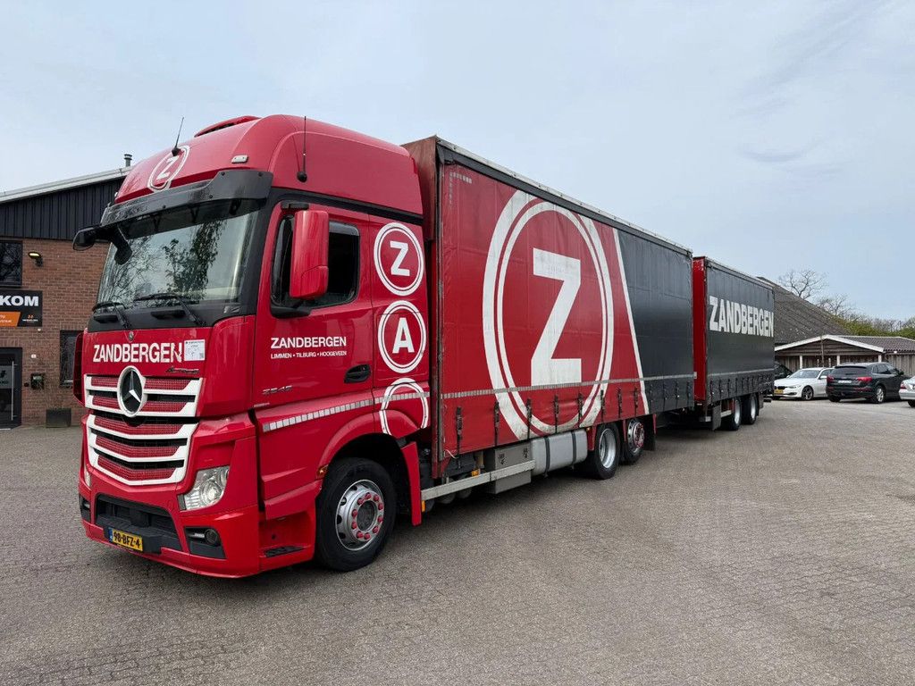 Mercedes-Benz Actros 2545 6x2 Volumecombi 120m3! Schuifzeil/Dak Doorlaadsysteem NL Truck