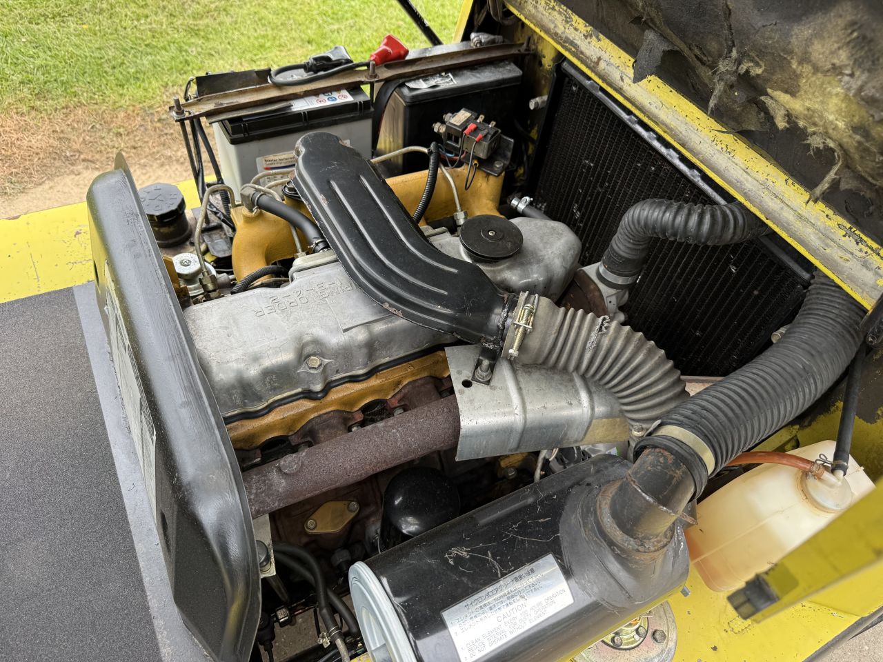 Mitsubishi 3,5 tonner diesel heftruck - 4 ventielen - automaat