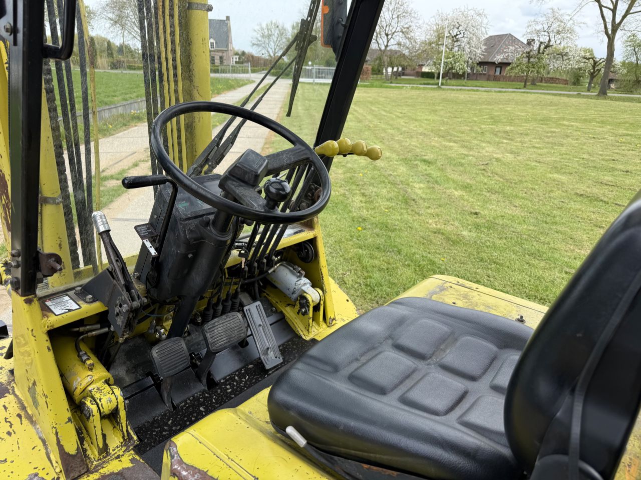 Mitsubishi 3,5 tonner diesel heftruck - 4 ventielen - automaat