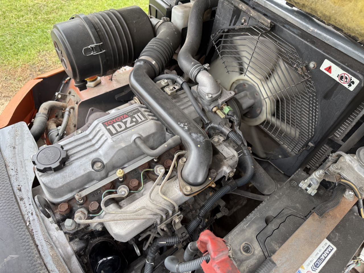 Toyota 2.5 tonner diesel heftruck triplex 4.7M Sideshift