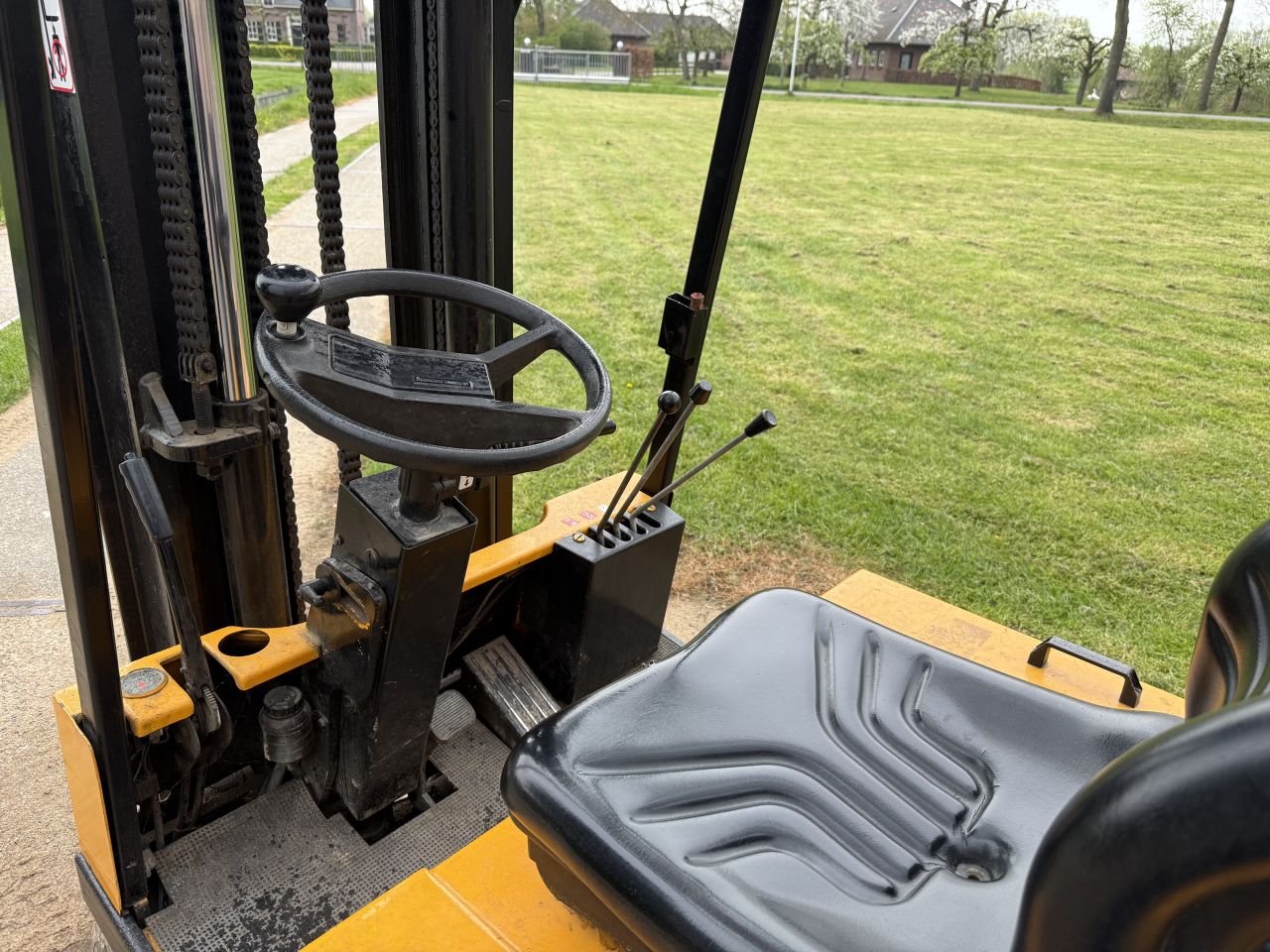 Jungheinrich 1600KG elektrisch 3-delig 5.1m freelift Sideshift