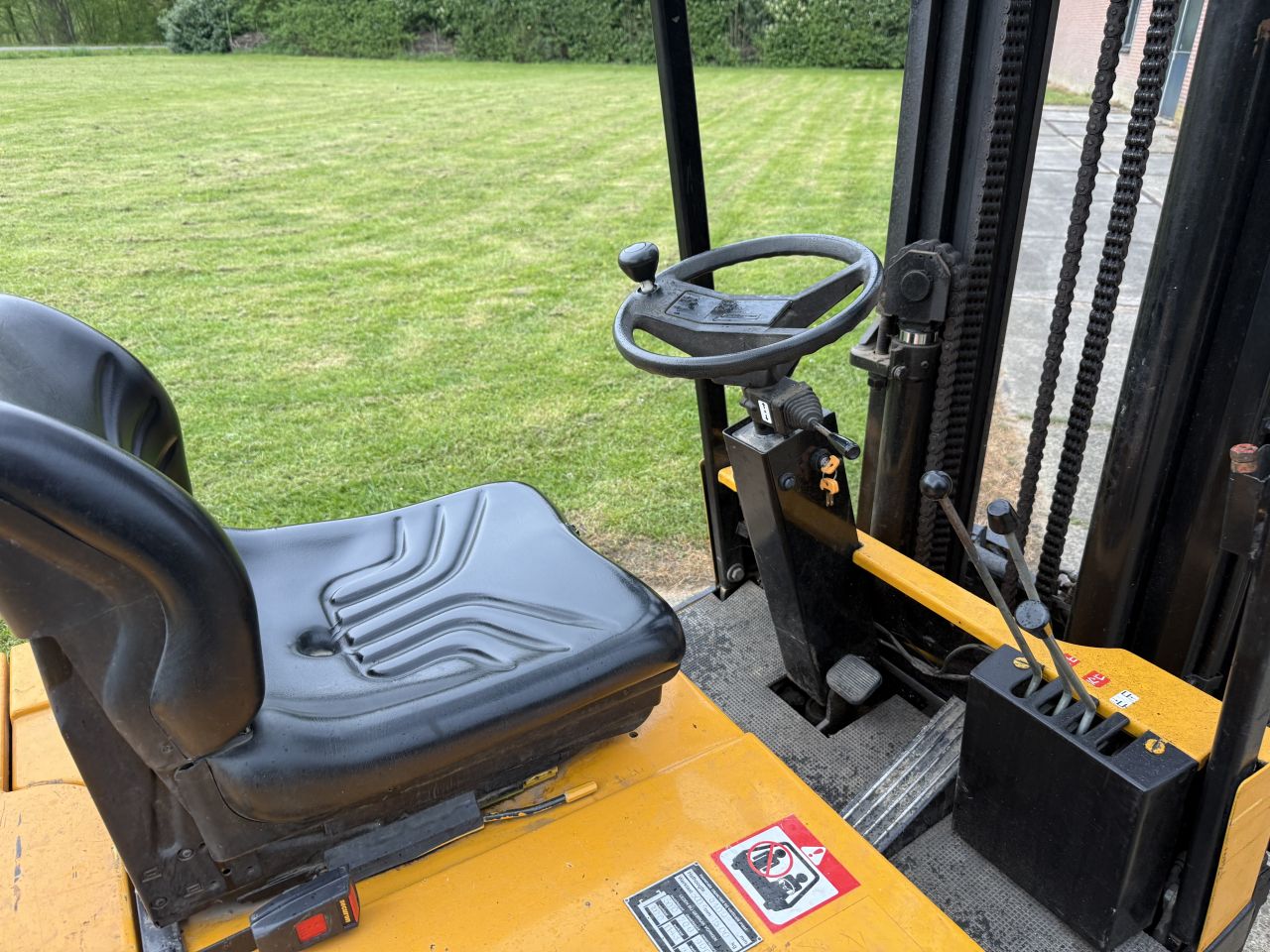 Jungheinrich 1600KG elektrisch 3-delig 5.1m freelift Sideshift