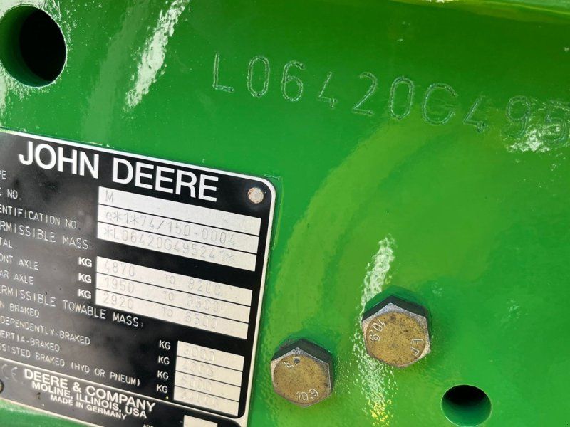 John Deere 6420  Premium, med frontlift og evt et sæt tvillinghjul