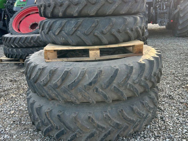 Alliance 380/90R46 + 270/95R36 + stilbare fælge uds. boring for og bag