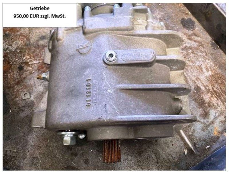 Geringhoff AutoContour Einheit, Anbaue, Getriebe