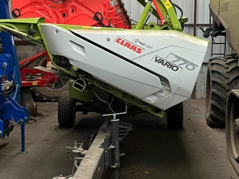 Claas Schneidwerk Vario 770V Auto Contour mit Transportwagen