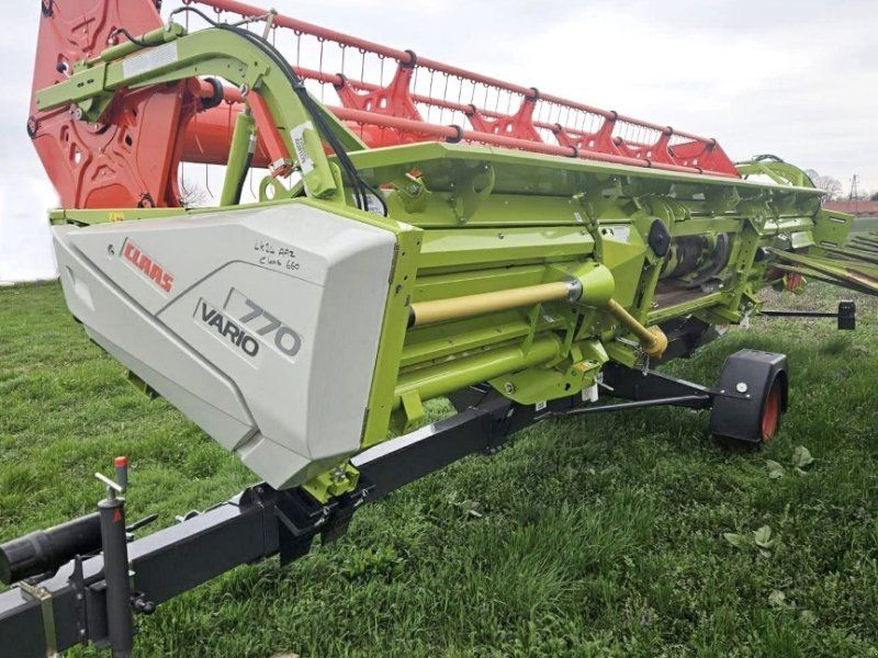 Claas Schneidwerk Vario 770V 250ha mit 1-Achs Transportwagen