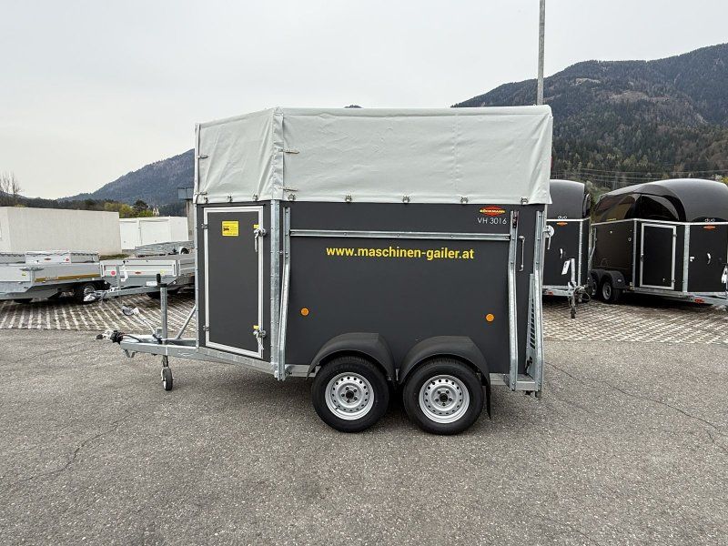 Böckmann VH 3016/27 Viehanhänger mit hohem Planenaufbau