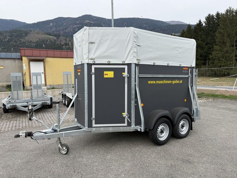 Böckmann VH 3016/27 Viehanhänger mit hohem Planenaufbau