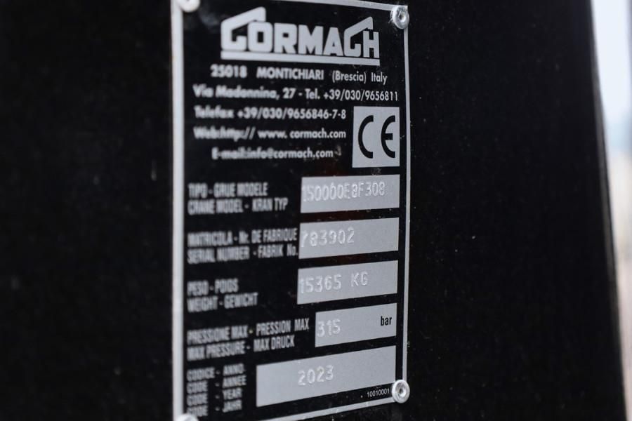 Scania R540 B10x4 With CORMACH 150tm Crane Valid inspecti