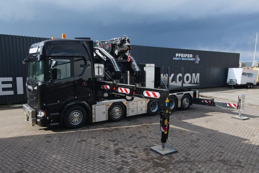 Scania R540 B10x4 With CORMACH 150tm Crane Valid inspecti