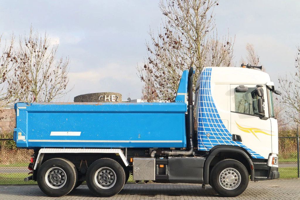 Scania R580 V8 NGS 6X4 | FULL STEEL | RETARDER | EURO 6 | BIG AXLES