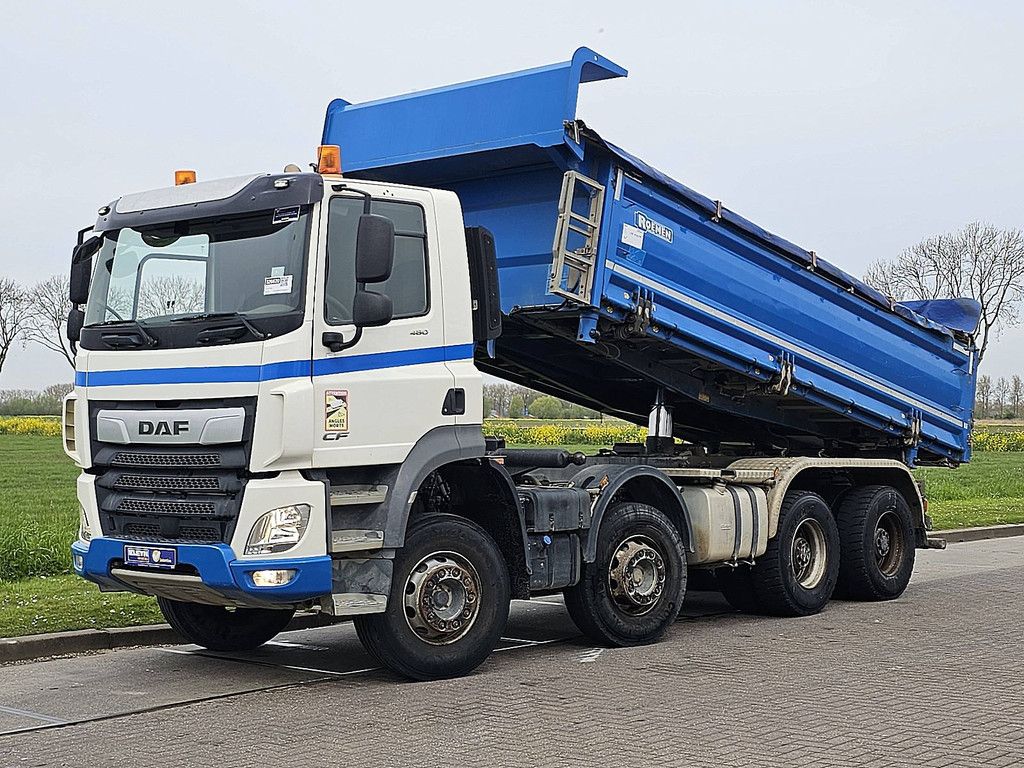 DAF XF 480 roemen 2-side tipper