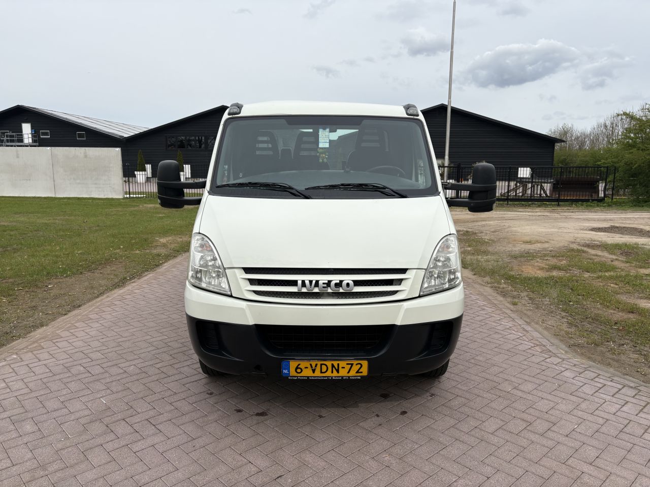 Be trekker Iveco 40C18 N1 be oplegger auto transporter 13.66 CM