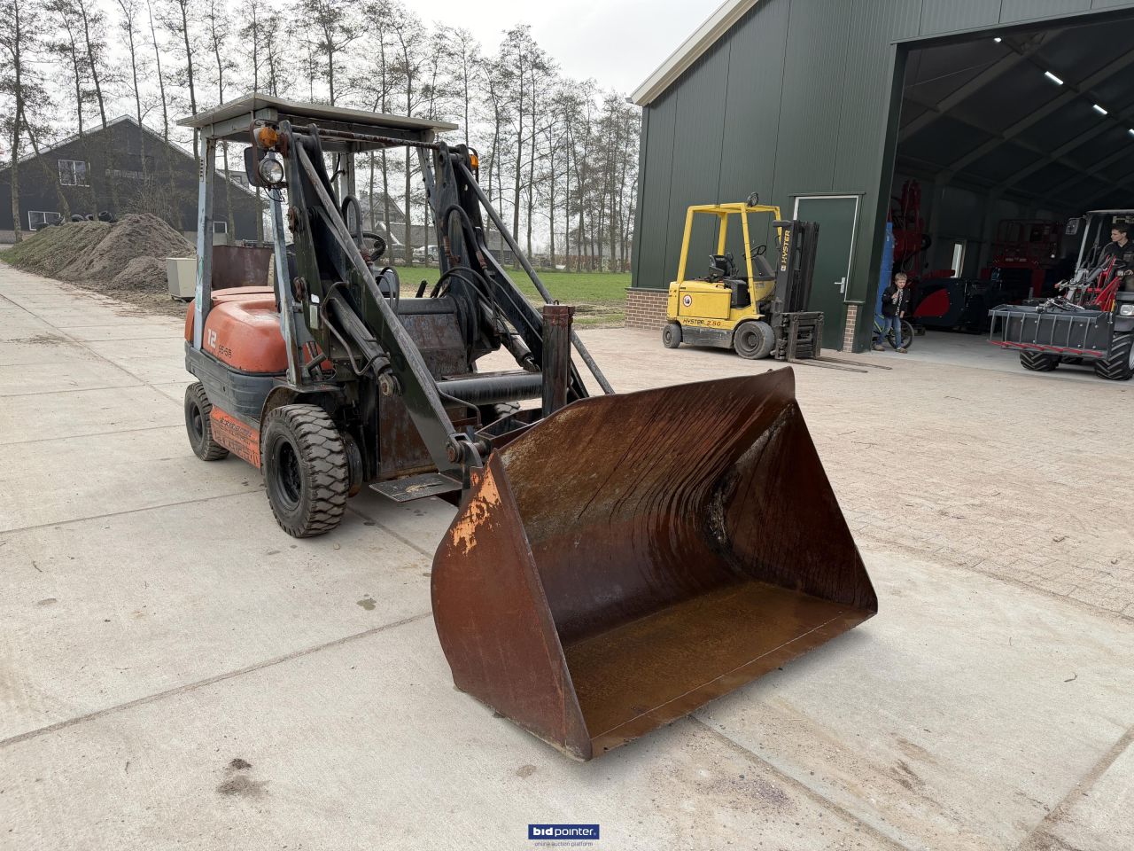 Toyota 4SG Heftruck/ schepheftruck