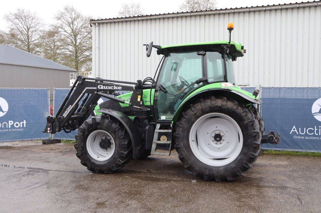 Deutz Fahr AGROTRON K100 Diesel Tractor 101 hp 2008 with front loader