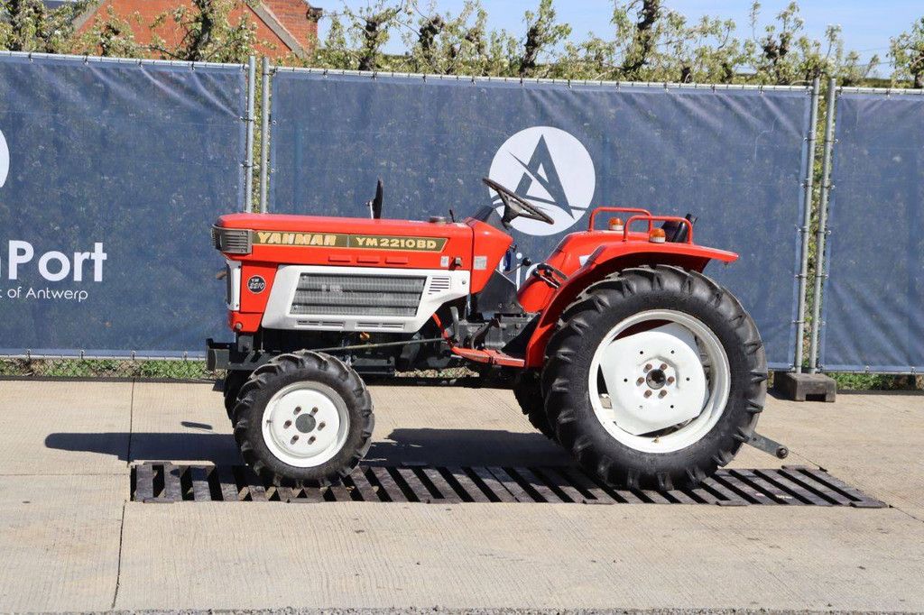 Minitractor Yanmar YM2210BD Diesel 22pk (Marge)
