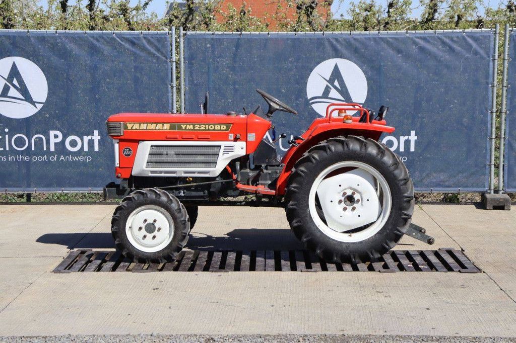 Minitractor Yanmar YM2210BD Diesel 22pk (Marge)