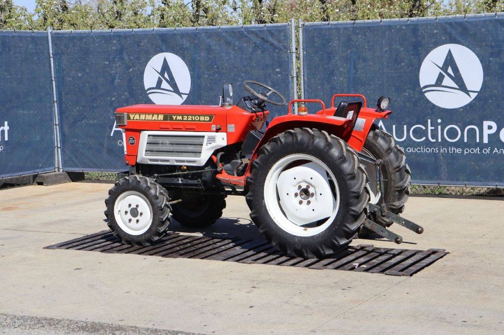 Minitractor Yanmar YM2210BD Diesel 22pk (Marge)