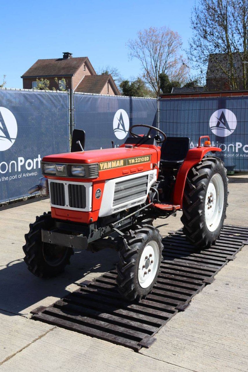 Minitractor Yanmar YM2210BD Diesel 22pk (Marge)