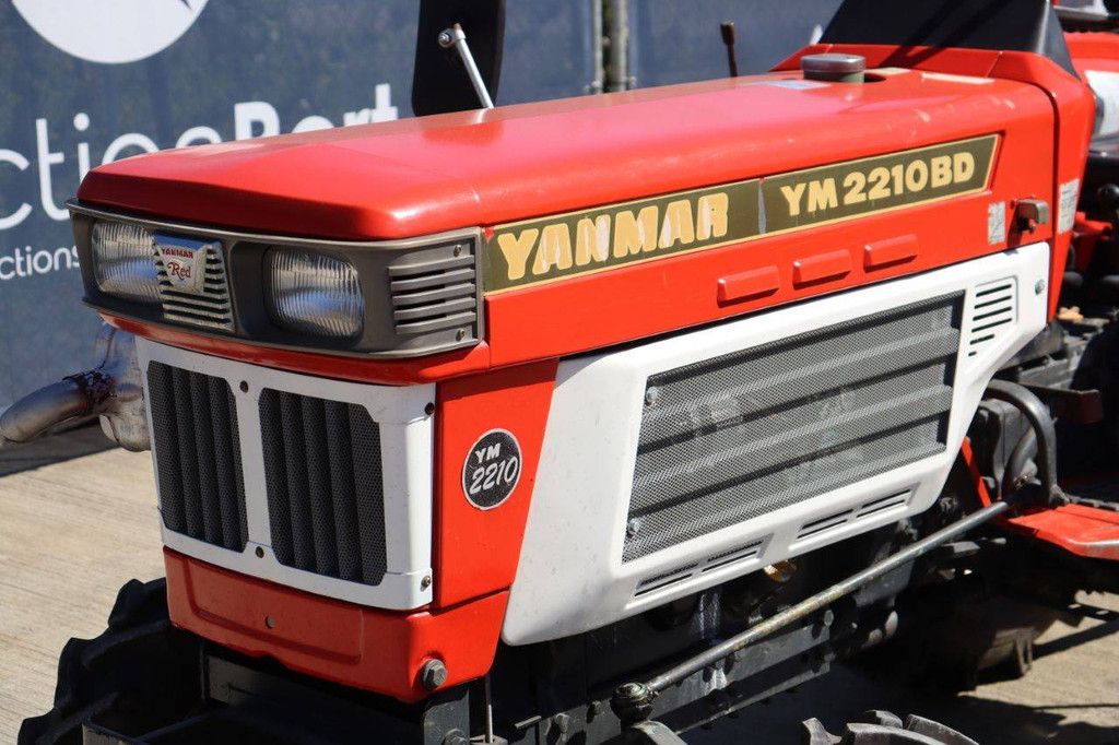 Minitractor Yanmar YM2210BD Diesel 22pk (Marge)