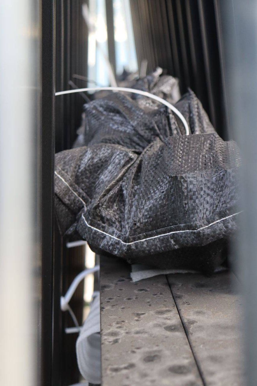 Zaun 72 x 1,8 m mit Pfosten (neu)