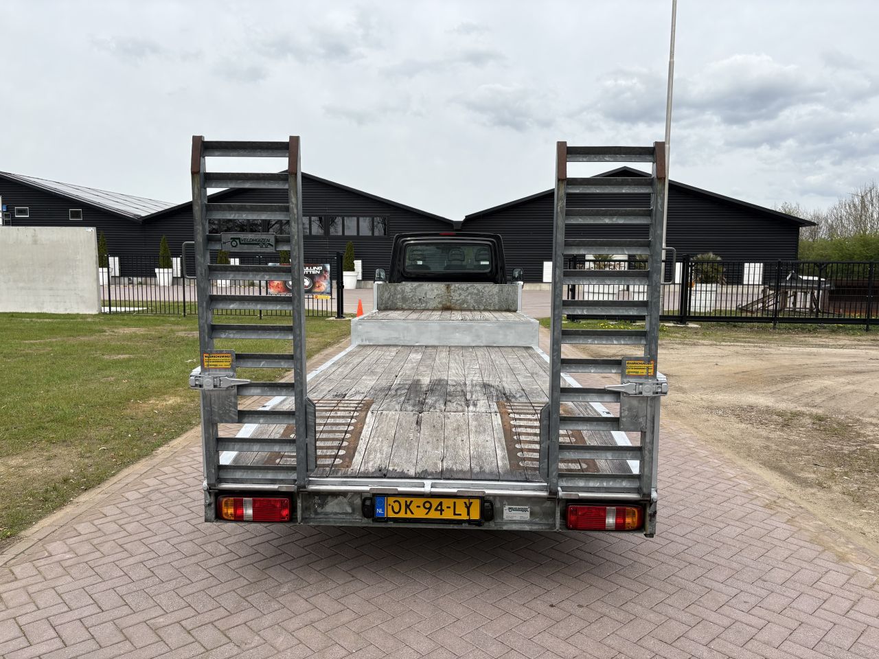 Iveco 40C17 Hydro-Stopp Be trekker - oplegger veldhuizen 5.2 ton