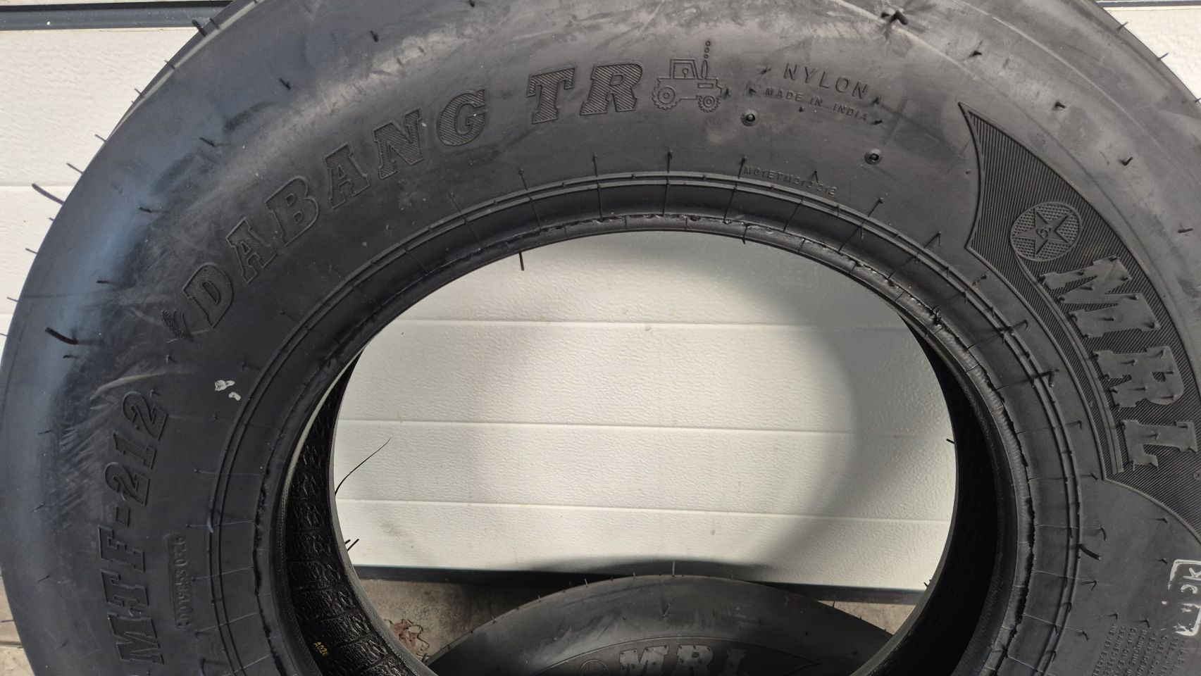 MRL 6.00-16 voorbanden 3 rib met binnenband