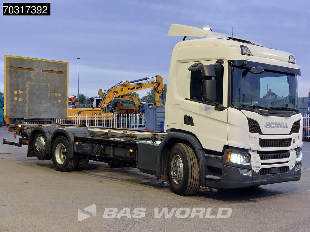 Scania P P500 6X2 20ft BDF Lift-Lenkasche 2500kg Ladebordwand Retarder Euro 6