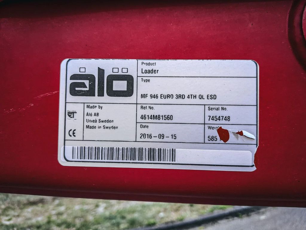 Massey Ferguson 5435 MF 946 EURO 3RD 4TH QL ESD