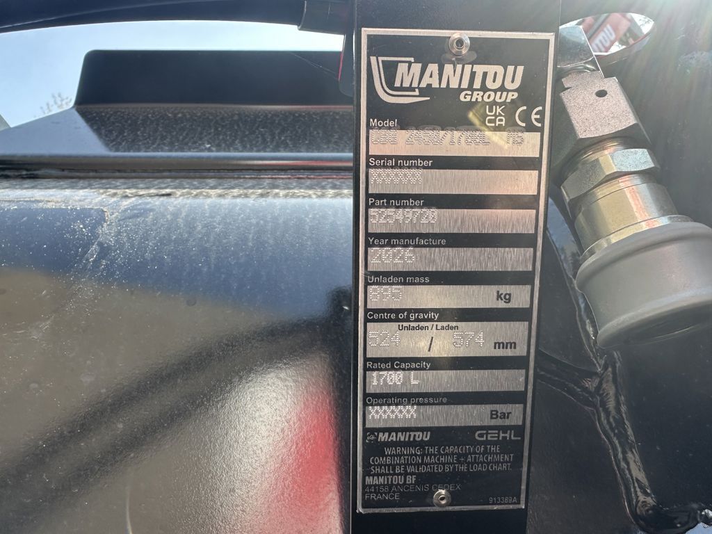 Manitou BG 2450/1700 WE Klembak