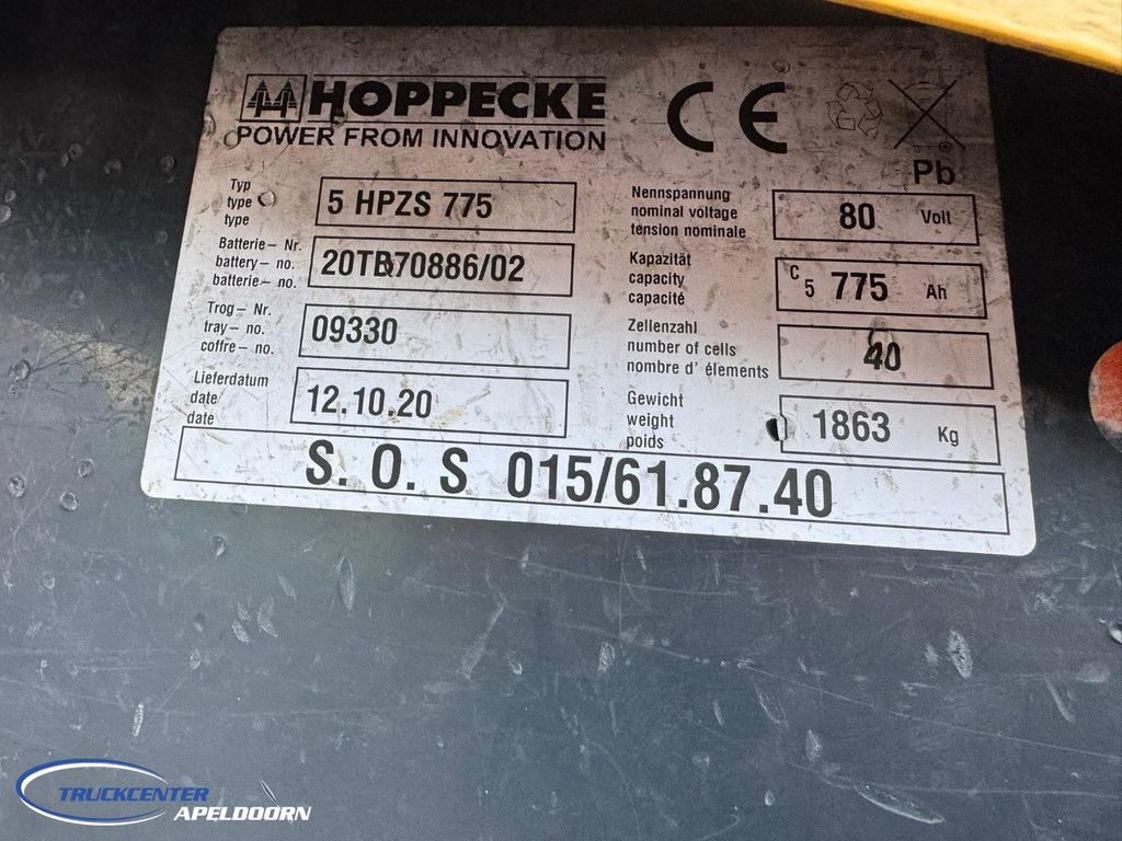 Hyster J3.5XN Sideshift, Vorkverstelling, Ex eerste eigenaar TC11252