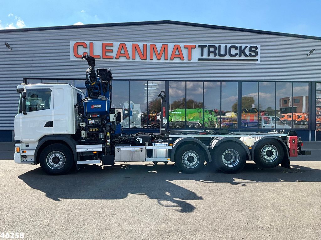 Scania G 410 Euro 6 Hiab 21 Tonmeter laadkraan