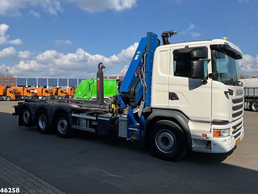 Scania G 410 Euro 6 Hiab 21 Tonmeter laadkraan