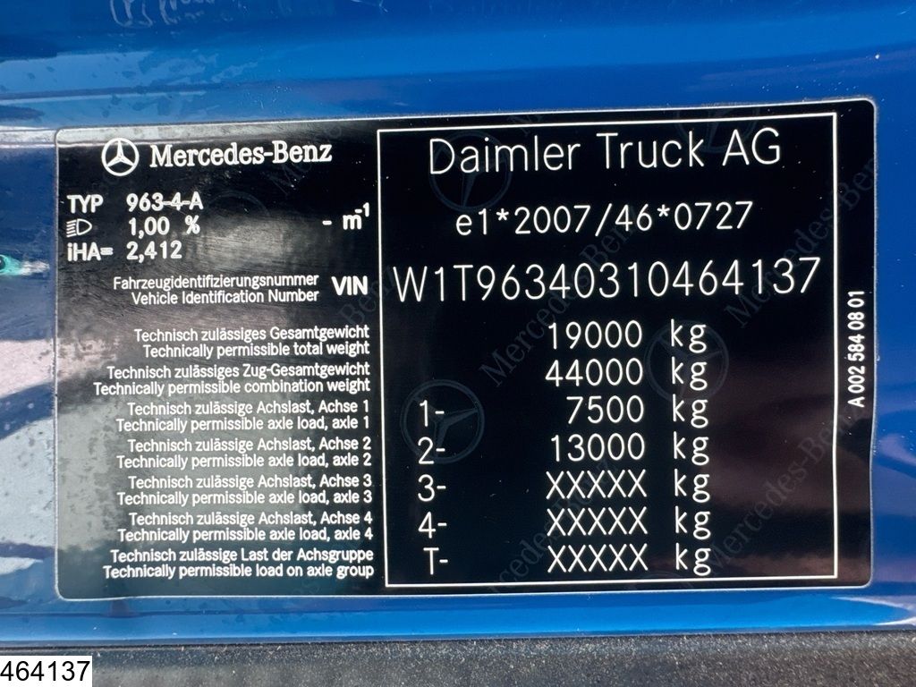 Mercedes Actros 1845 EURO 6