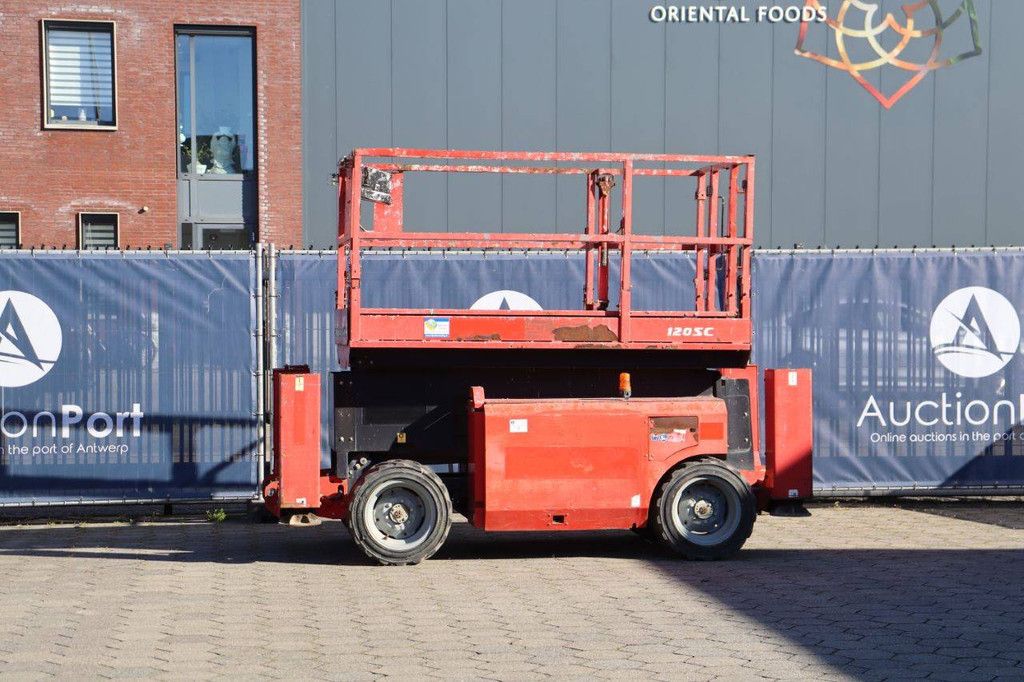 Manitou 120 SC Diesel Scissor Lift 12m 2011