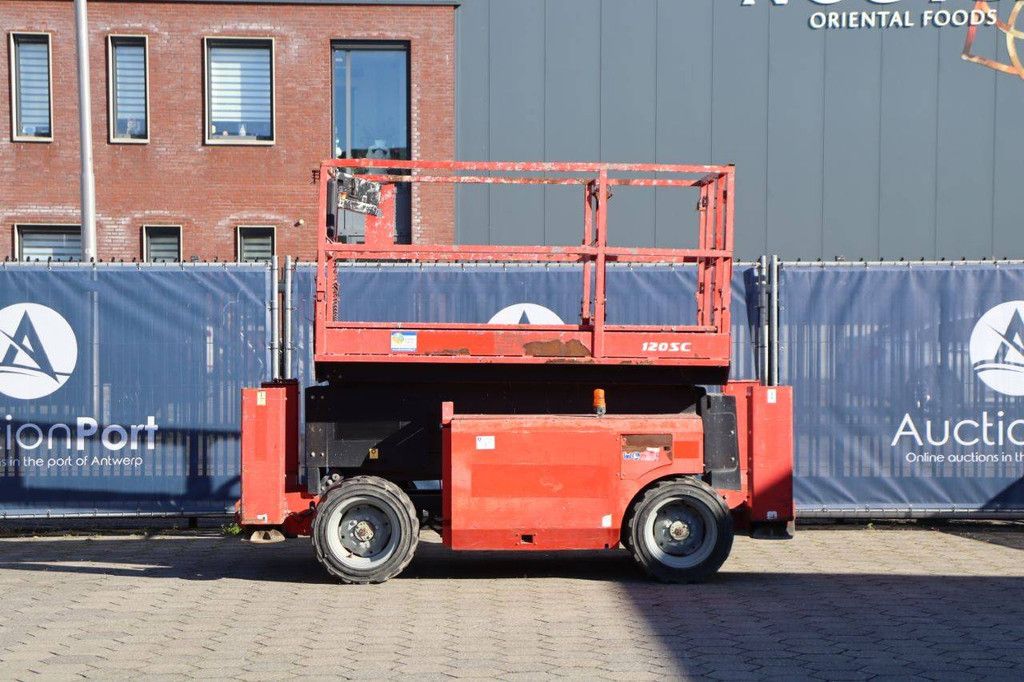 Manitou 120 SC Diesel Scissor Lift 12m 2011