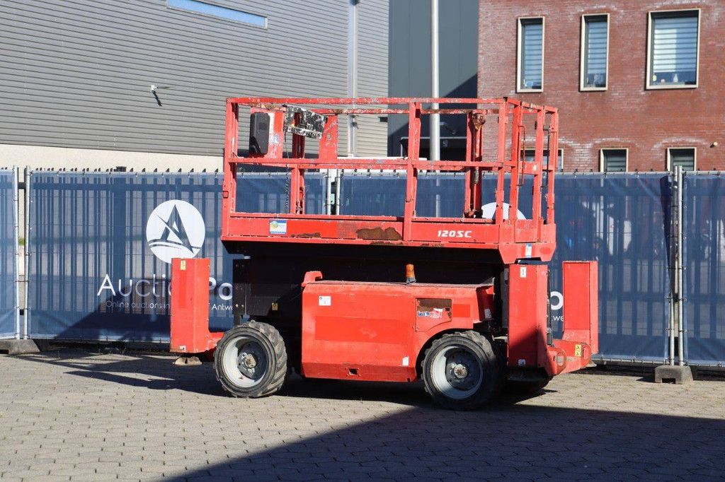 Manitou 120 SC Diesel Scissor Lift 12m 2011