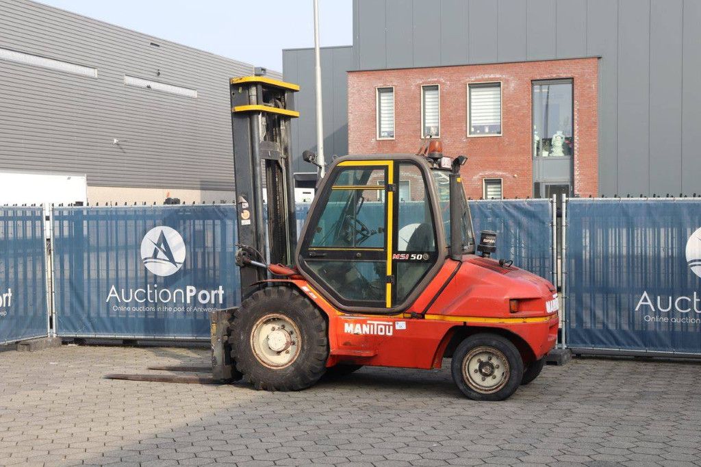 Heftruck Manitou MSI 50 Diesel 5000kg 4.0m 1998
