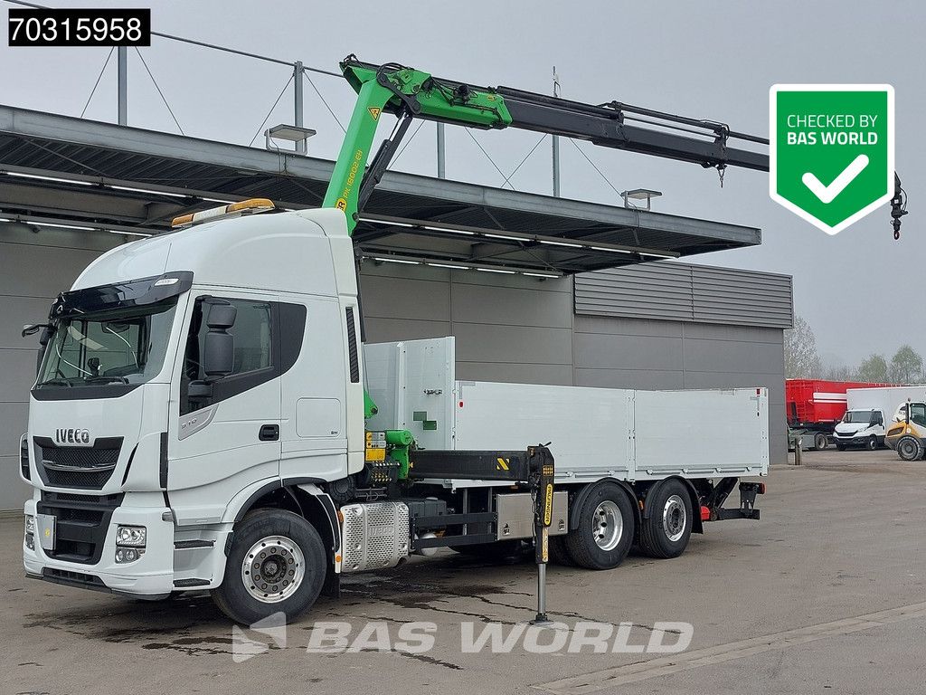 Iveco Stralis 510 6X2 Palfinger PK18002 Lift+steering axle 2500kg Ladebordwand Automatic Euro 6
