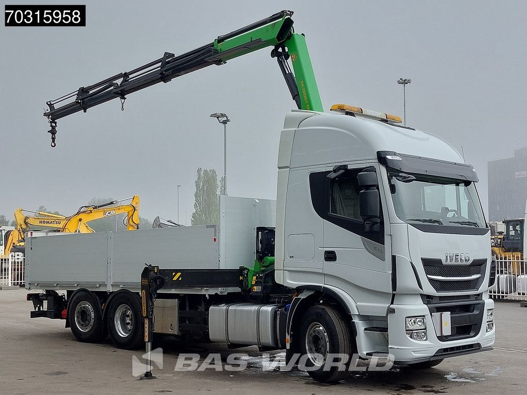 Iveco Stralis 510 6X2 Palfinger PK18002 Lift+steering axle 2500kg Ladebordwand Automatic Euro 6