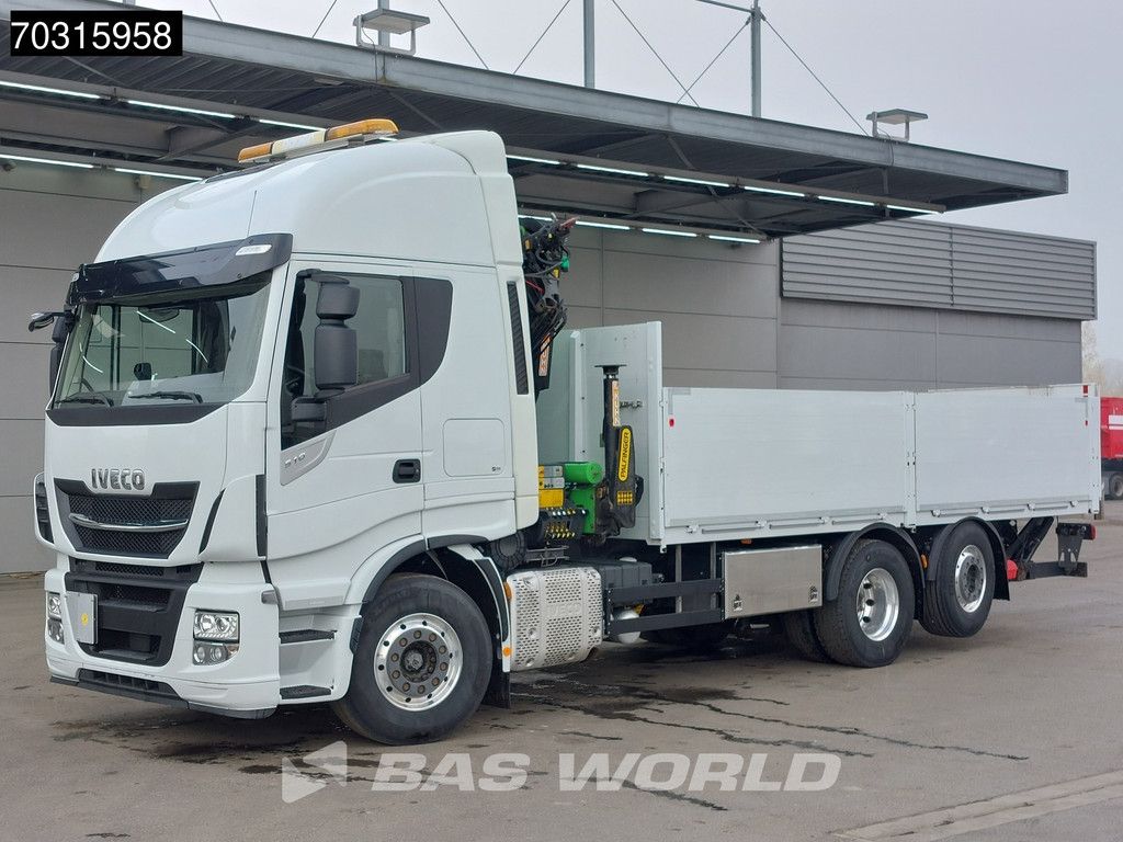 Iveco Stralis 510 6X2 Palfinger PK18002 Lift+steering axle 2500kg Ladebordwand Automatic Euro 6