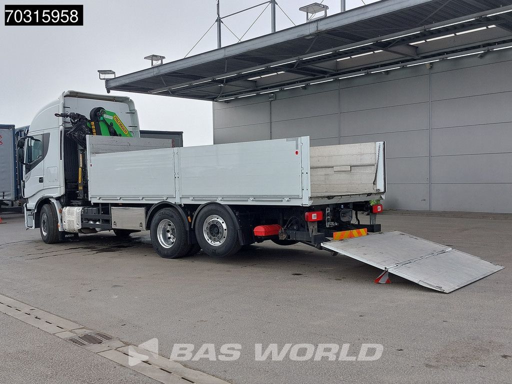 Iveco Stralis 510 6X2 Palfinger PK18002 Lift+steering axle 2500kg Ladebordwand Automatic Euro 6