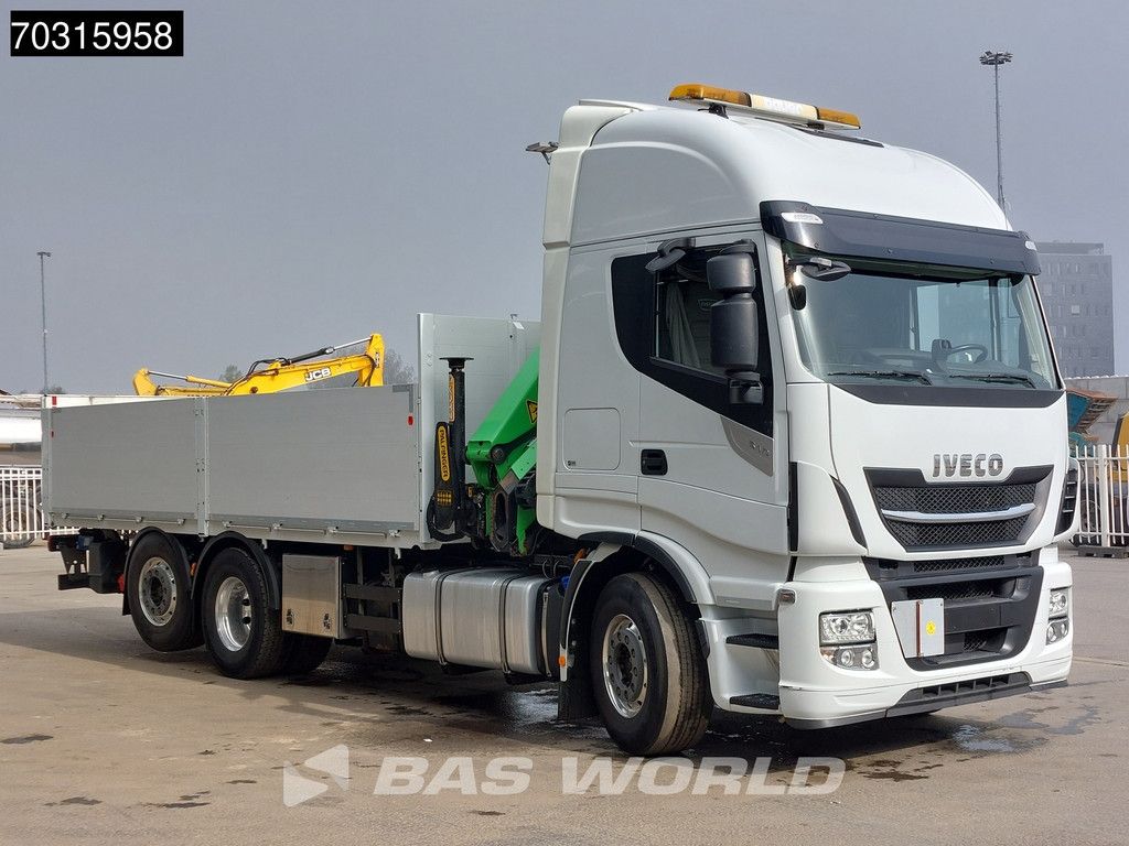 Iveco Stralis 510 6X2 Palfinger PK18002 Lift+steering axle 2500kg Ladebordwand Automatic Euro 6